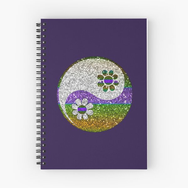 Item preview, Yin Yang, Flowers, Chinese Symbol, Taoism, Daoism, Duality, Polarity, Spirituality designed and sold by nitty-gritty.