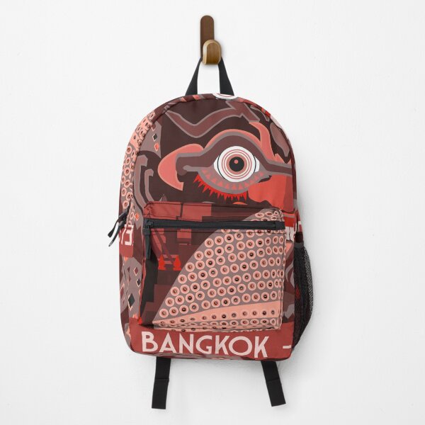 Item preview, Bangkok - Thailand - Vintage Travel Poster - Beautiful Bangkok - City of Angels designed and sold by Boogosh.