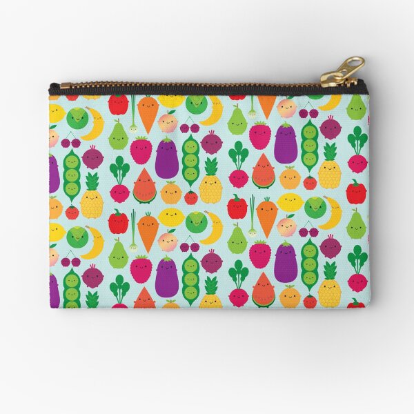 5 A Day Fruit & Vegetables Zipper Pouch