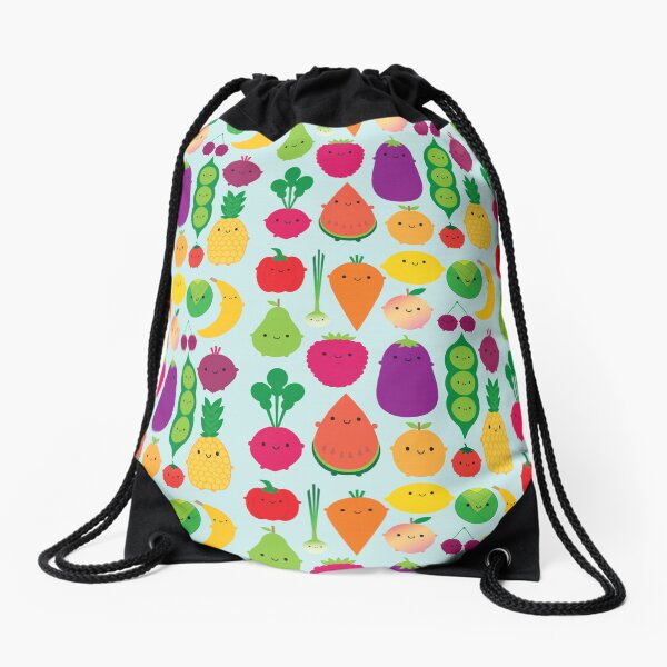 5 A Day Fruit & Vegetables Drawstring Bag