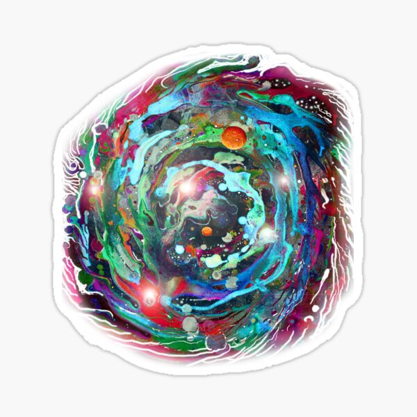 Psychedelic SPACE... 2 Sticker