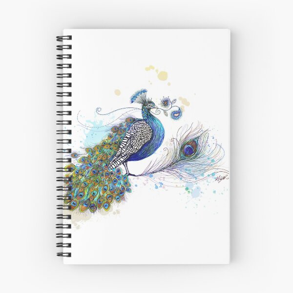 Item preview, Blue Paisley Peacock designed and sold by Karin Taylor.