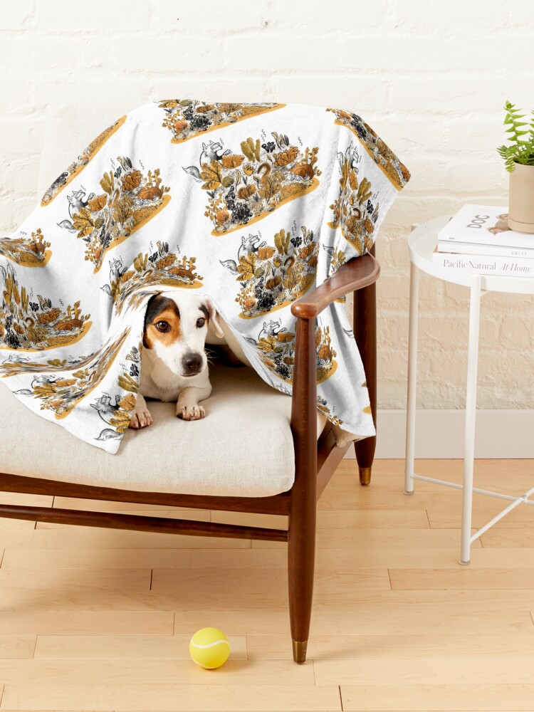 Alternate view of Little Red Swimming Pet Blanket