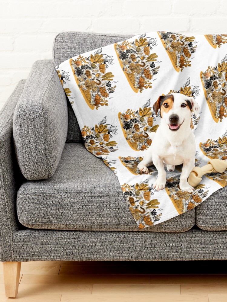Alternate view of Little Red Swimming Pet Blanket