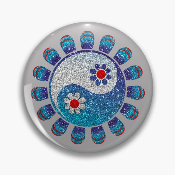 Item preview, Yin Yang, Flower, Chinese Symbol, Taoism, Daoism, Duality, Polarity, Spirituality designed and sold by nitty-gritty.