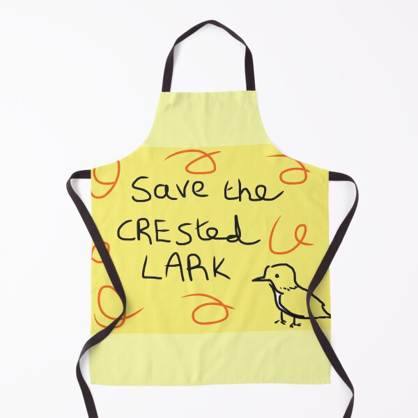 Item preview, Save the crested lark designed and sold by ArtistRebeccaLS.