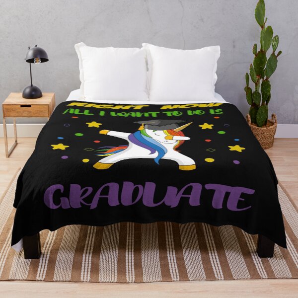 Artikelvorschau, Right Now All I Want To Do Is Graduate - Funny Cool Graduation Design - Graduated Gift entworfen und verkauft von Mitzi12312.