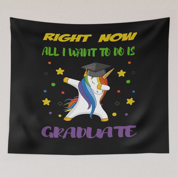 Artikelvorschau, Right Now All I Want To Do Is Graduate - Funny Cool Graduation Design - Graduated Gift entworfen und verkauft von Mitzi12312.