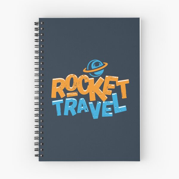 Item preview, Rocket Travel text cartoon designed and sold by FrancisUzoho.