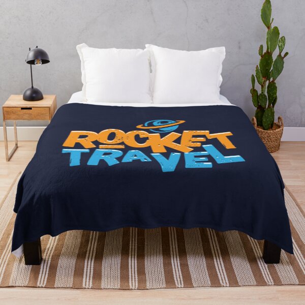 Item preview, Rocket Travel text cartoon designed and sold by FrancisUzoho.