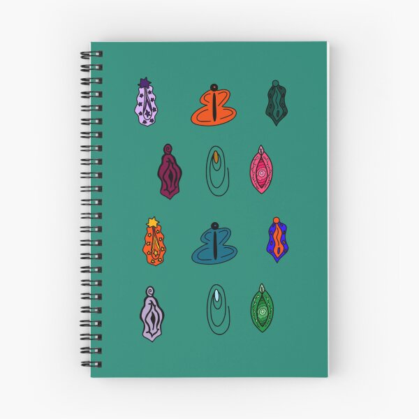 Item preview, 9 Fun Colorful Vulva  Sheet   designed and sold by QuynhTrangBeo.
