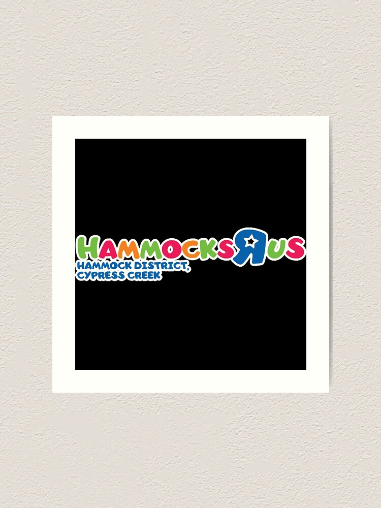 "Hammocks R Us Logo inspired by Hank Scorpio" Art Print for Sale by
