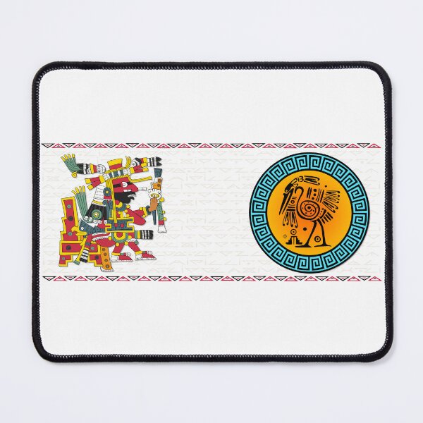 Item preview, Xiuhtecuhtli - Aztec God of Fire With Crane Classic Mug Design designed and sold by Aztectees.