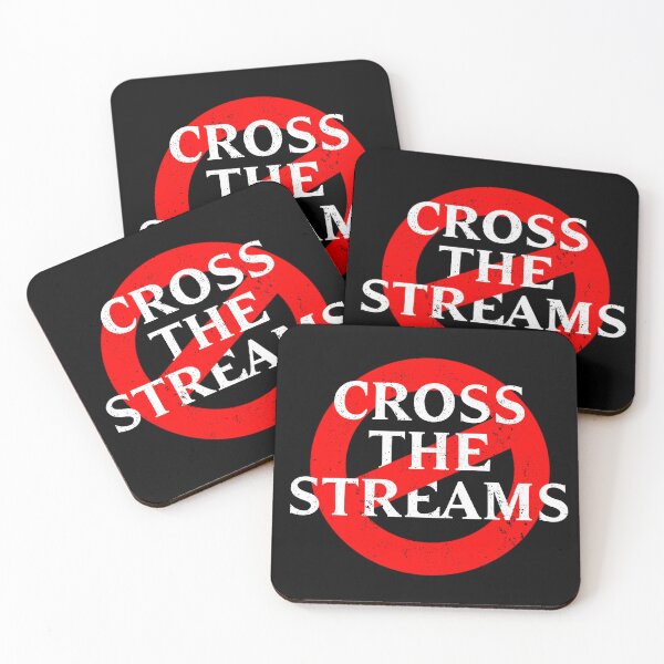 Item preview, Don't Cross The Streams Ghostbusters  designed and sold by OsmoDesigns.
