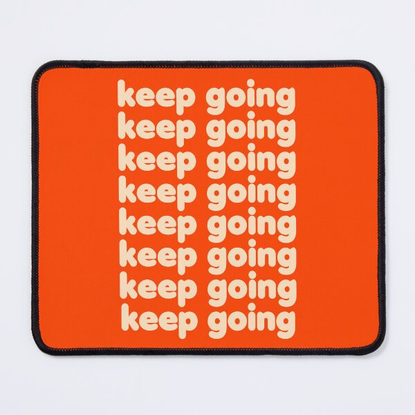 Item preview, Keep Going (Orange & Cream) designed and sold by little-mars.