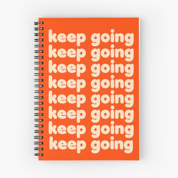 Item preview, Keep Going (Orange & Cream) designed and sold by little-mars.