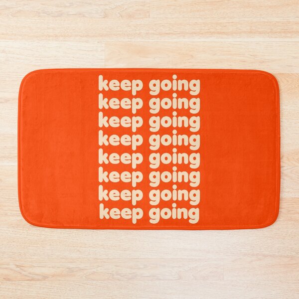Item preview, Keep Going (Orange & Cream) designed and sold by little-mars.