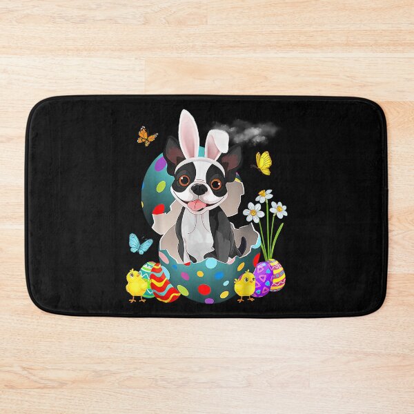 Item preview, Easter Eggs Boston Terrier Bunny Dog Gifts Dog Dad Dog Mom designed and sold by HardiKel.