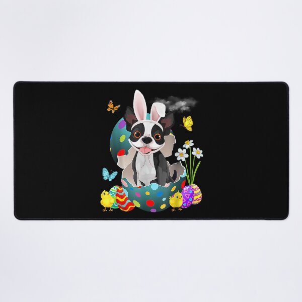 Item preview, Easter Eggs Boston Terrier Bunny Dog Gifts Dog Dad Dog Mom designed and sold by HardiKel.