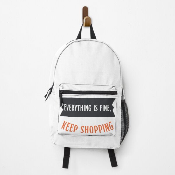 Item preview, Anti Consumerism - Everything Is Fine, Keep Shopping designed and sold by Hic21.