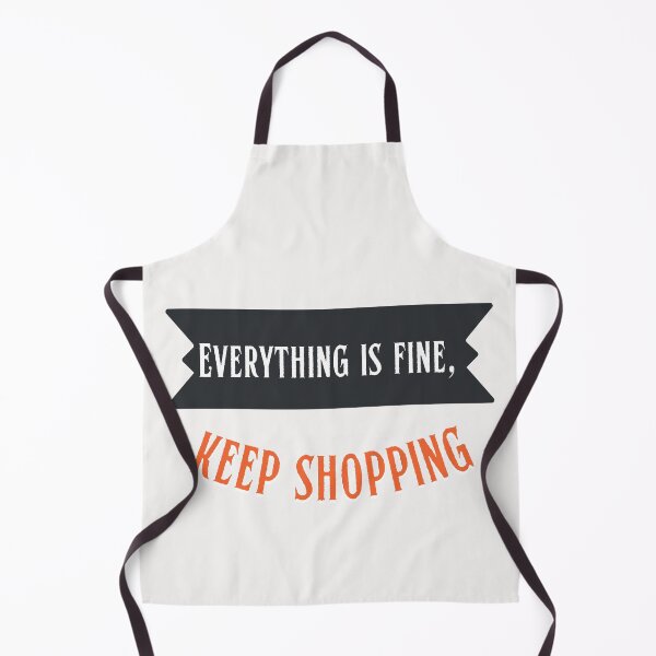 Item preview, Anti Consumerism - Everything Is Fine, Keep Shopping designed and sold by Hic21.