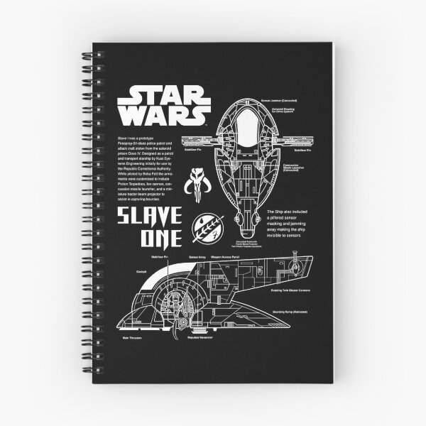 Item preview,  Slave One Ship Schematic  designed and sold by JolenPyond.