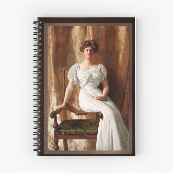 Item preview, Portrait of The Hon. Mrs Harold Ritchie by John Collier Remastered Xzendor7 Classical Art Old Masters Reproductions designed and sold by Xzendor7 Digital Art Creations.