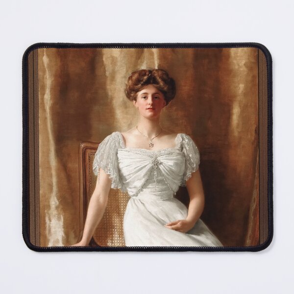 Item preview, Portrait of The Hon. Mrs Harold Ritchie by John Collier Remastered Xzendor7 Classical Art Old Masters Reproductions designed and sold by Xzendor7 Digital Art Creations.
