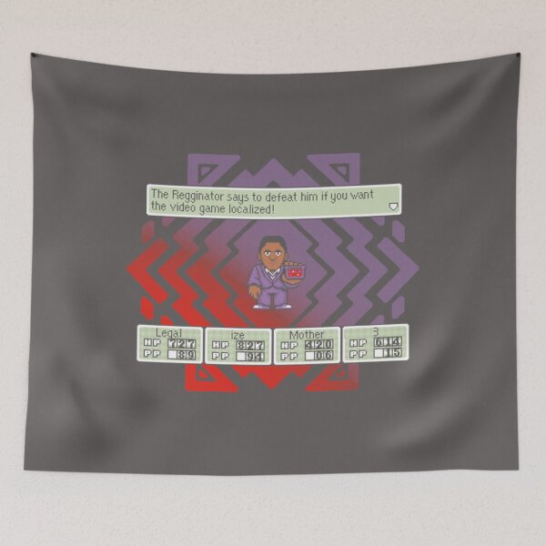 Item preview, Earthbound T-ShirtREGGINATOR BATTLE designed and sold by BrenIchen.