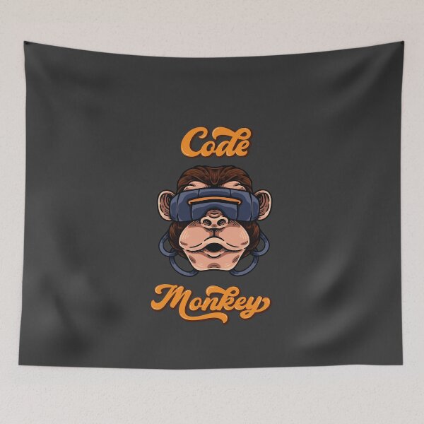 Item preview, Retro Code monkey designed and sold by Code  Monkeys.
