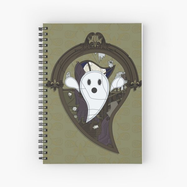 Ooh the Ghost Spiral Notebook