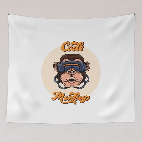 Item preview, Copy of Retro Code monkey designed and sold by Code  Monkeys.