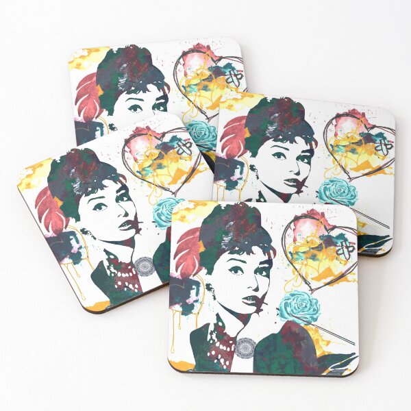 Item preview, Audrey Hepburn nature colours designed and sold by Nora Gad.