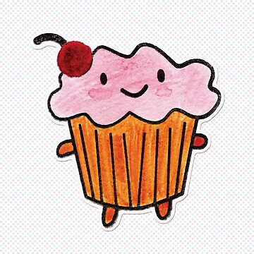 Artwork thumbnail, Happy Cupcake by marcelinesmith