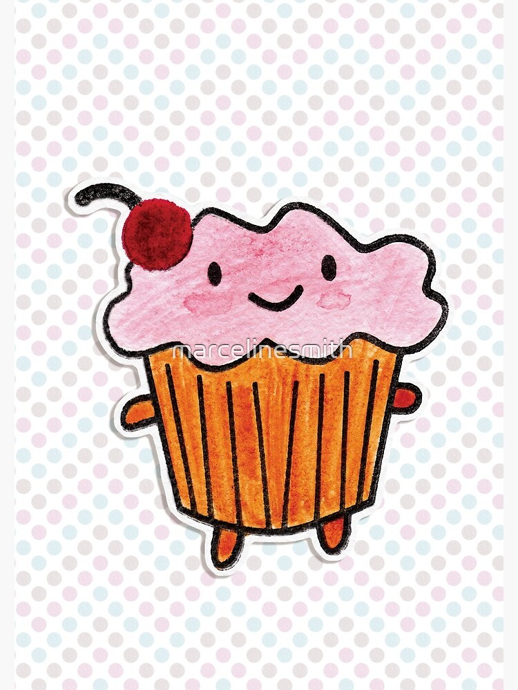 Thumbnail 3 of 3, Journal, Happy Cupcake designed and sold by marcelinesmith.