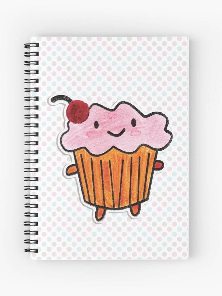 Thumbnail 1 of 3, Journal, Happy Cupcake designed and sold by marcelinesmith.