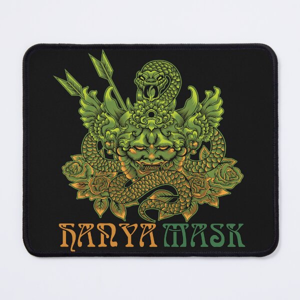 Item preview, Hanya Mask Green Serpent designed and sold by Marvs29.