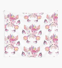 Unicorn skull Wall Tapestry