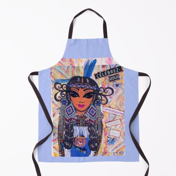 Item preview, (French Version) Celebrate You - First Nations (Blue) designed and sold by Susan Christopher.
