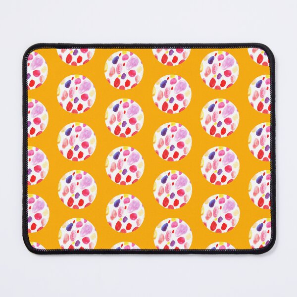 Item preview, Orange circle and dots design | aquarelle dots and circles designed and sold by lausn.
