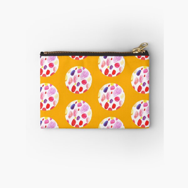 Item preview, Orange circle and dots design | aquarelle dots and circles designed and sold by lausn.
