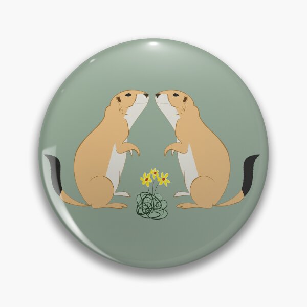 Item preview, Prairie dogs in love designed and sold by belettelepink.