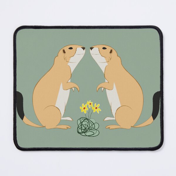 Item preview, Prairie dogs in love designed and sold by belettelepink.