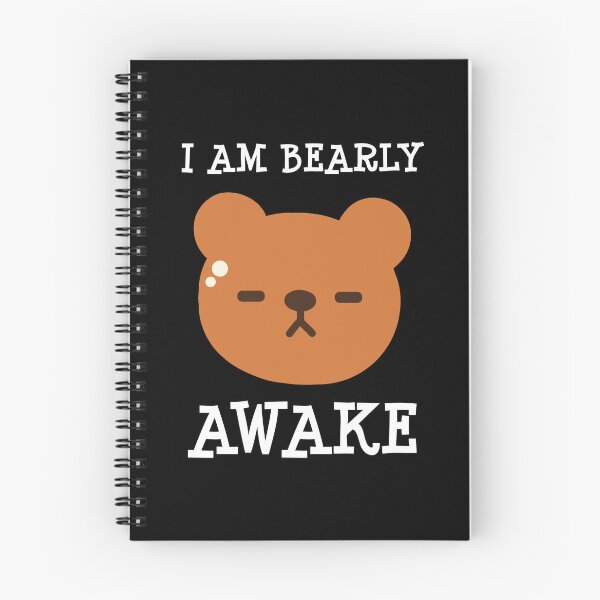 Item preview, I Am Bearly Awake designed and sold by MOONINSPIRATION.
