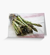 Asparagus Greeting Card