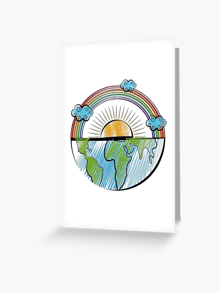 Baby Milestone Cards, 4x6 Cards. Rainbow and Clouds Instant