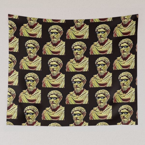 Item preview, Marcus Aurelius Thug Life  designed and sold by Suyogsonar25.