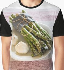 Asparagus and Garlic Graphic T-Shirt