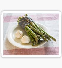 Asparagus and Garlic Sticker