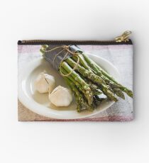 Asparagus and Garlic Studio Pouch